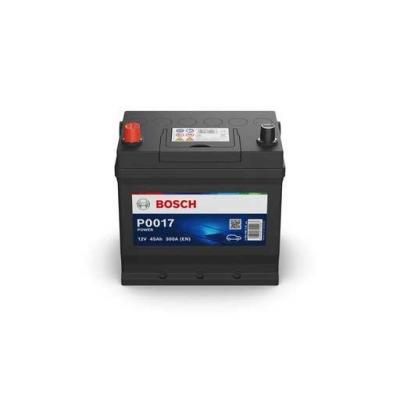 Bosch Power Line P0017 0092P00170 akkumultor, 12V 45Ah 300A B+, Japn Aut akkumultor, 12V alkatrsz vsrls, rak